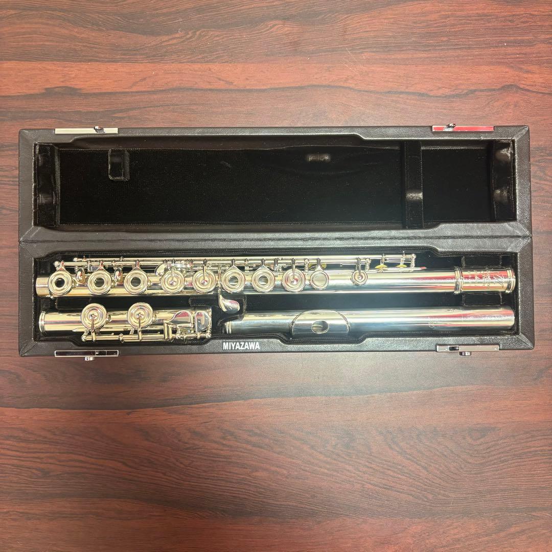 期間限定値下げ ミヤザワ フルート アトリエⅠ 頭部管銀製 インラインリングキー