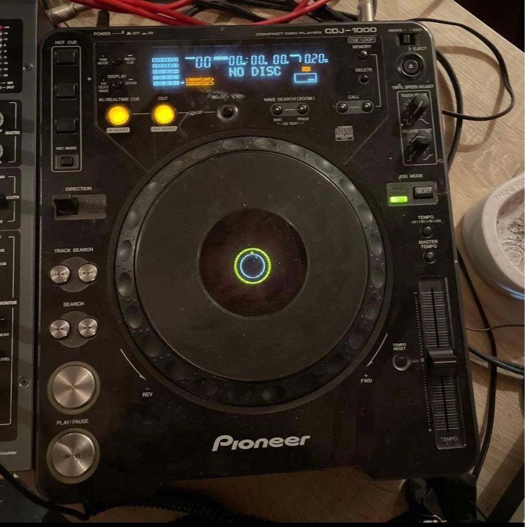 DJ機材 pioneer cdj 1000