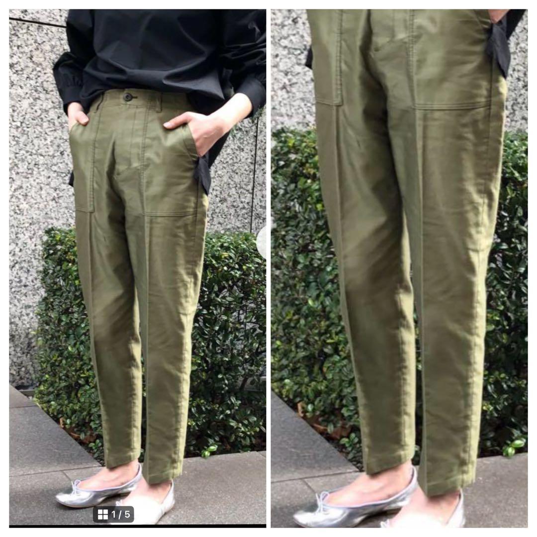 e by eclat イーバイエクラ大人ベイカーパンツカーキ42 美品集英社