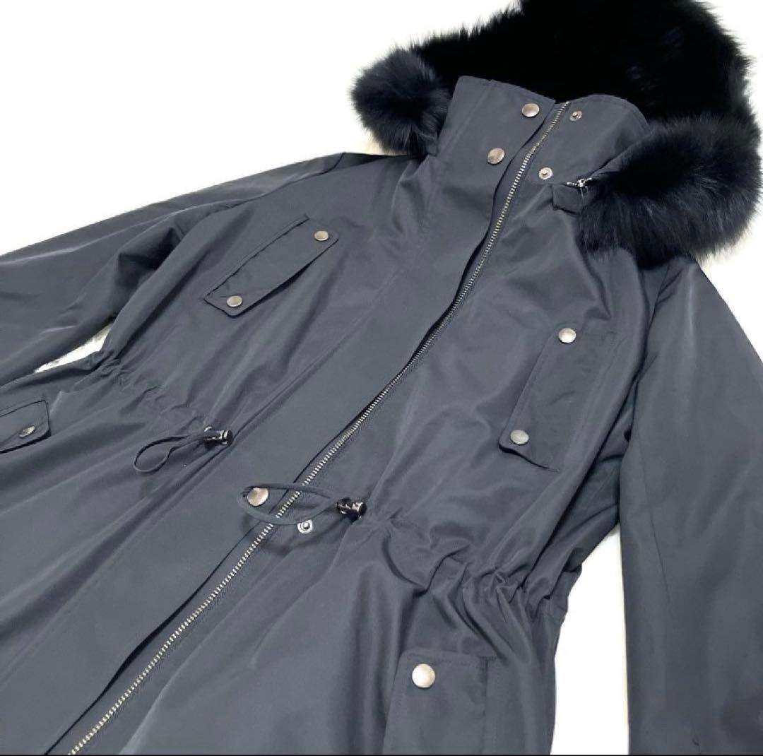 ご予約品　Untitled アンタイトル　モッズコート　FOXファー 12.6万