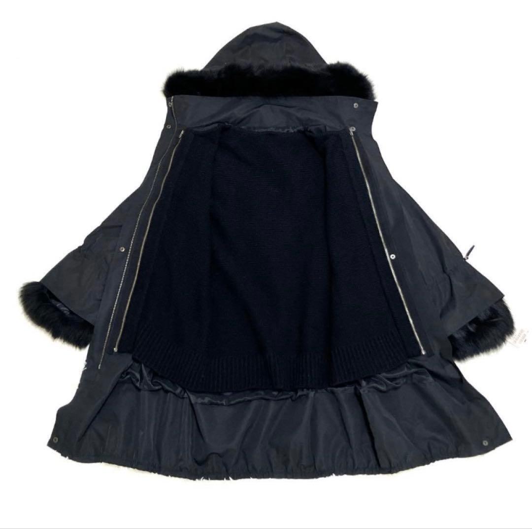 ご予約品　Untitled アンタイトル　モッズコート　FOXファー 12.6万