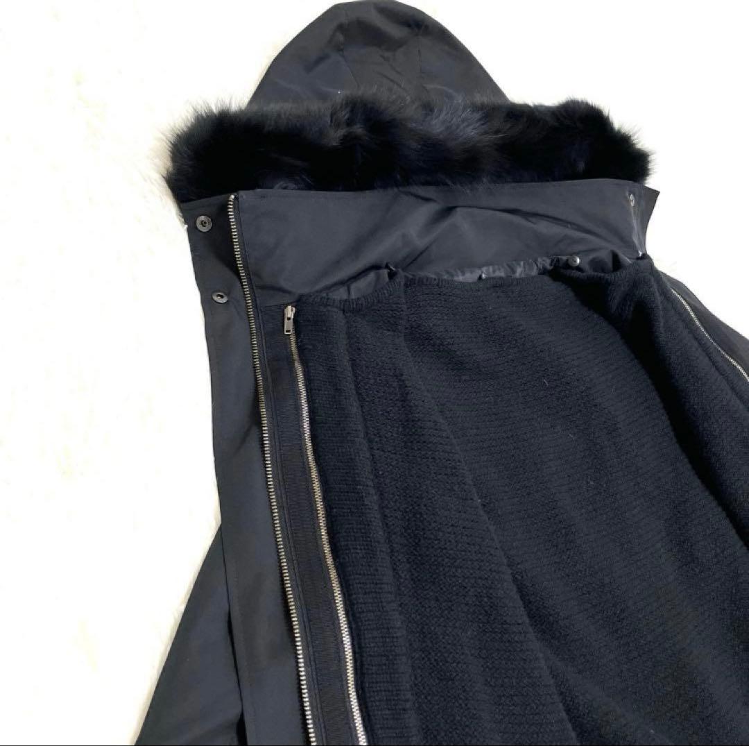 ご予約品　Untitled アンタイトル　モッズコート　FOXファー 12.6万