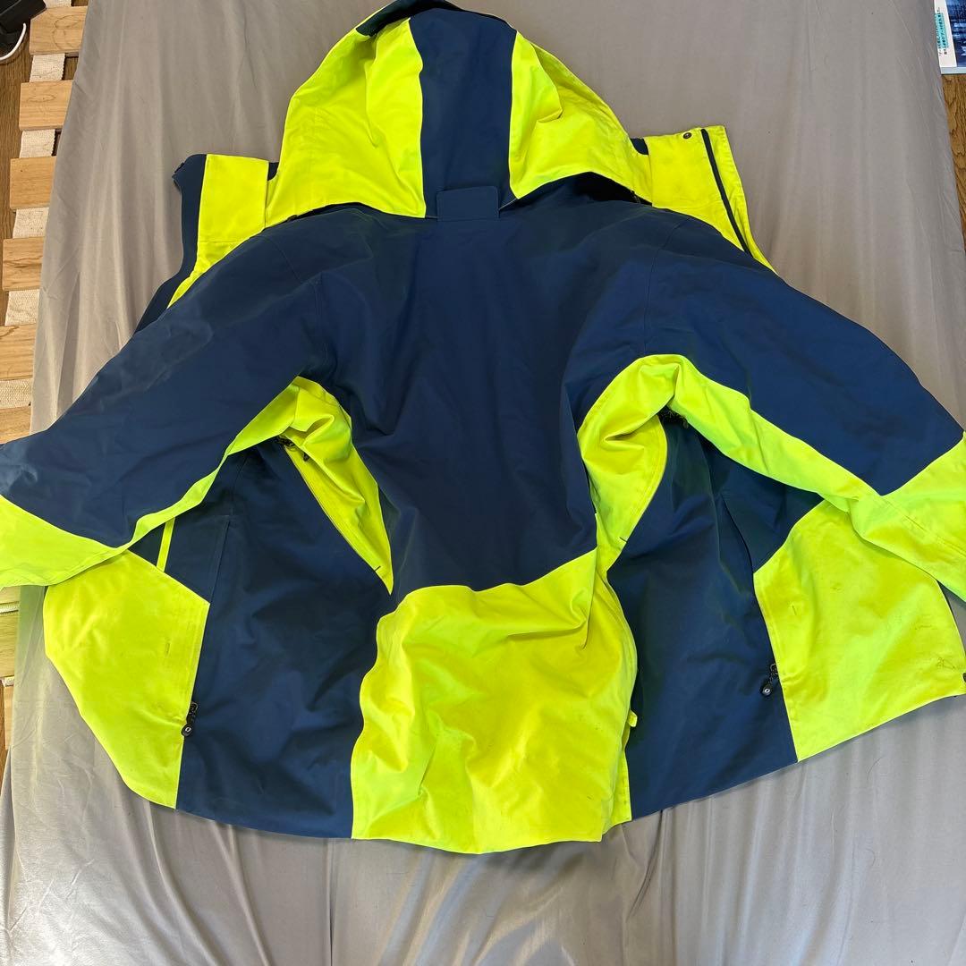 ONONE スキーウェア ネイビー/イエロー上下