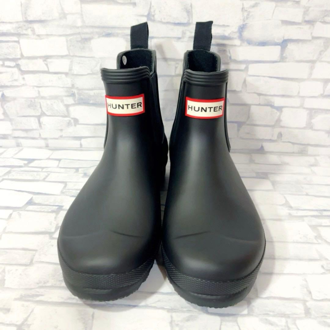 新品 HUNTER ハンター サイドゴア チェルーシー レイン ブーツ 梅雨