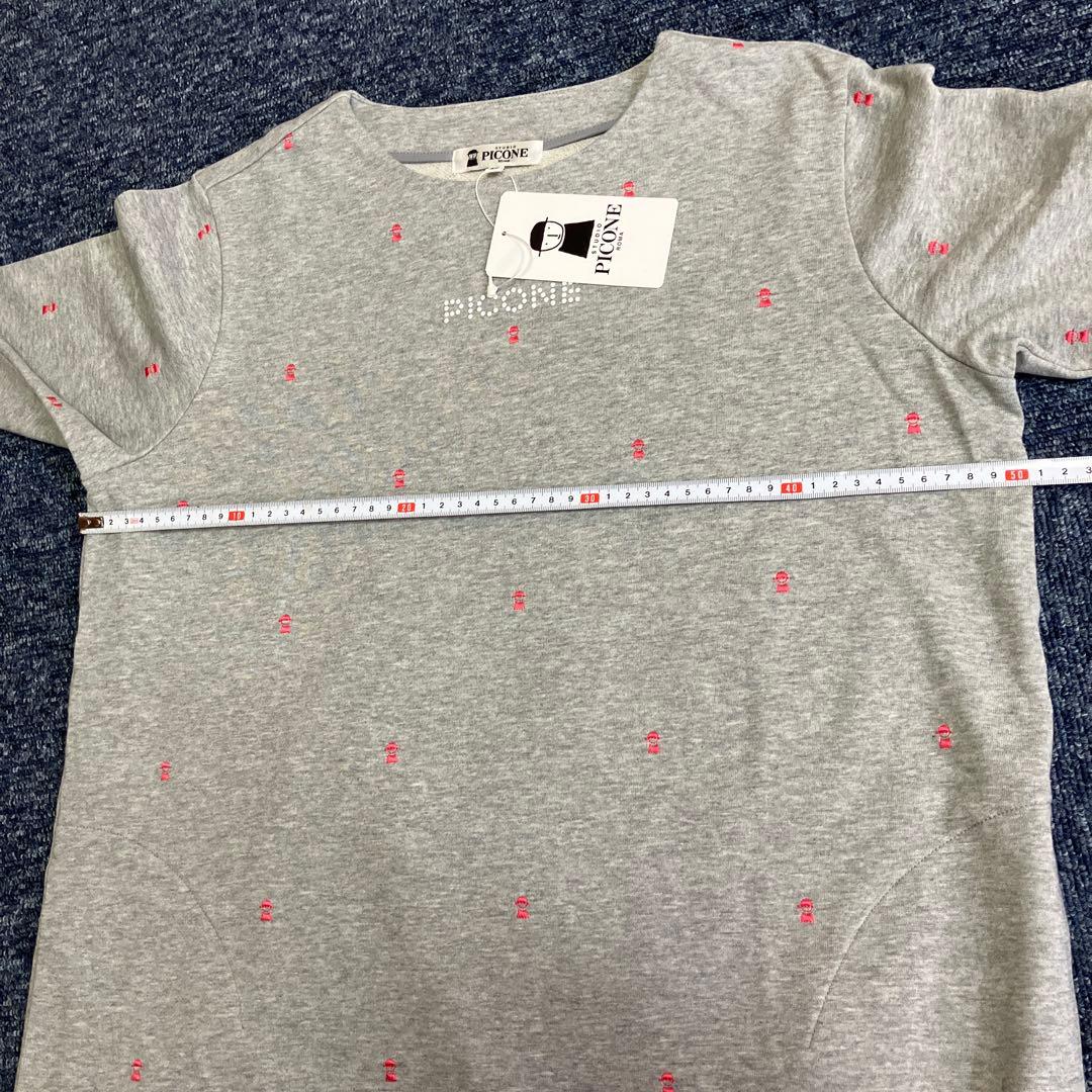 ピッコーネ八分袖？チュニック 　トレーナー生地