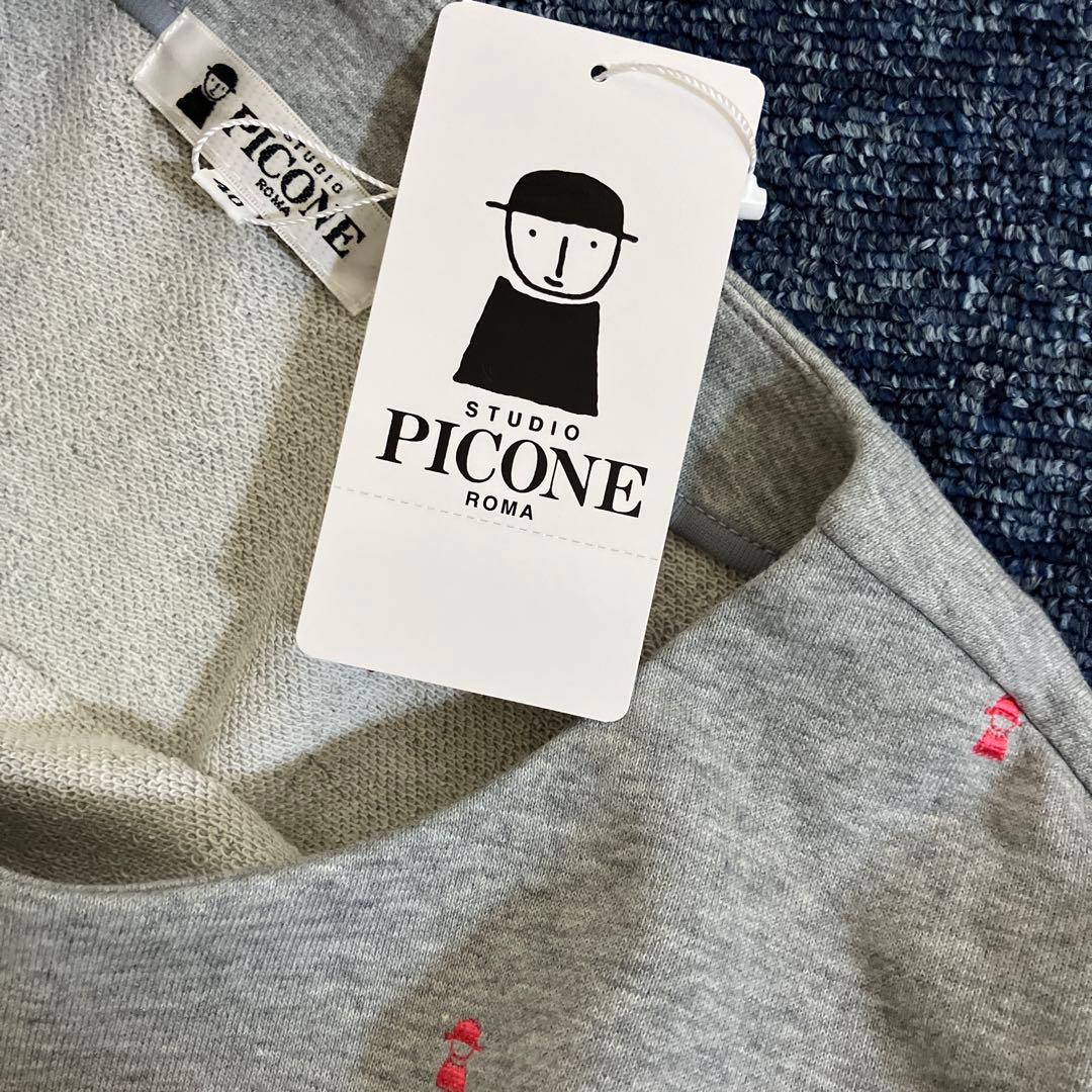 ピッコーネ八分袖？チュニック 　トレーナー生地