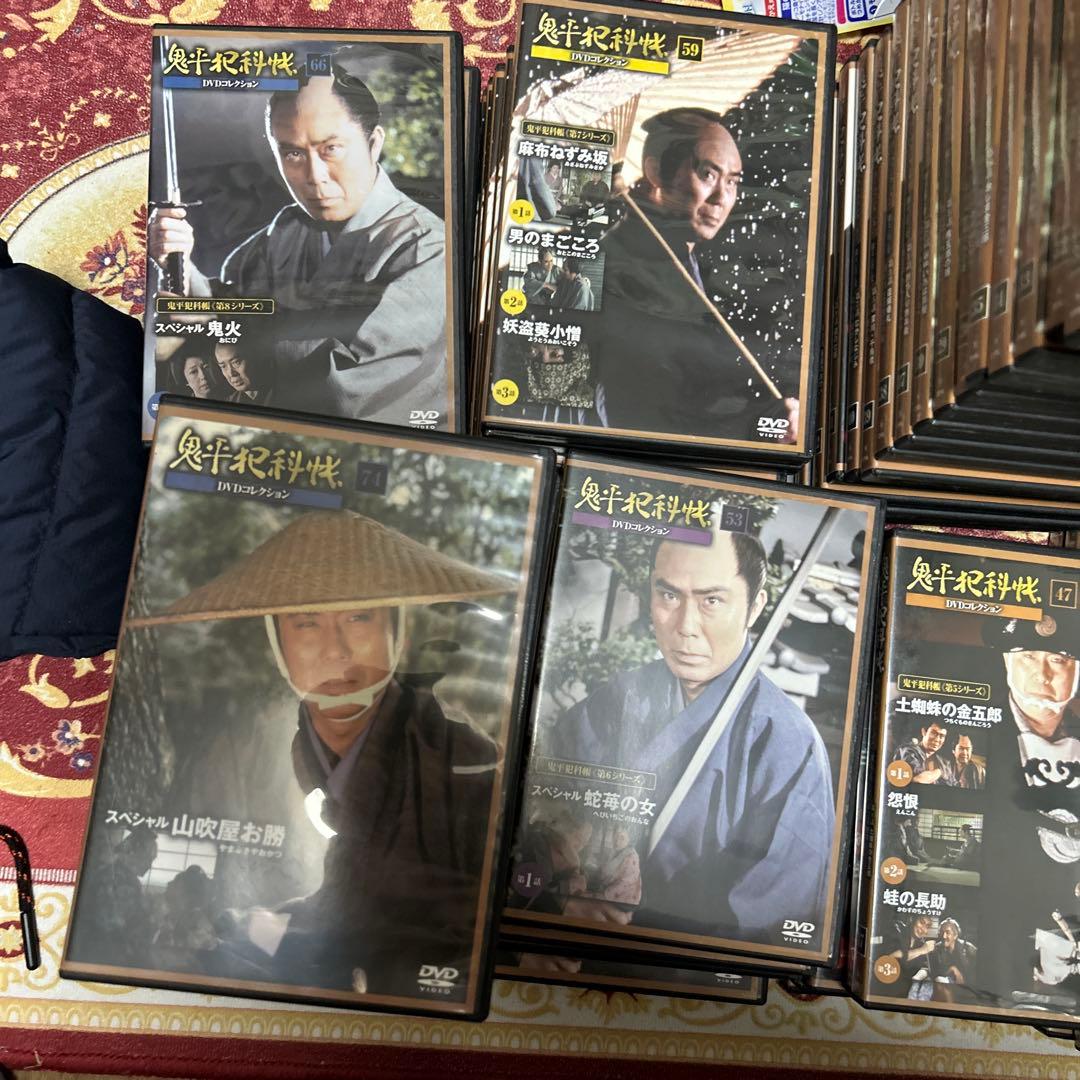 鬼平犯科帳 DVD 全81巻セット　第1〜9シリーズ　スペシャル版8作品含