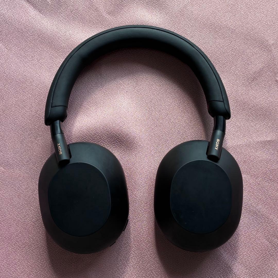 Sony ワイヤレスノイズキャンセリングヘッドホン 数回使用 ケース・ケーブル付