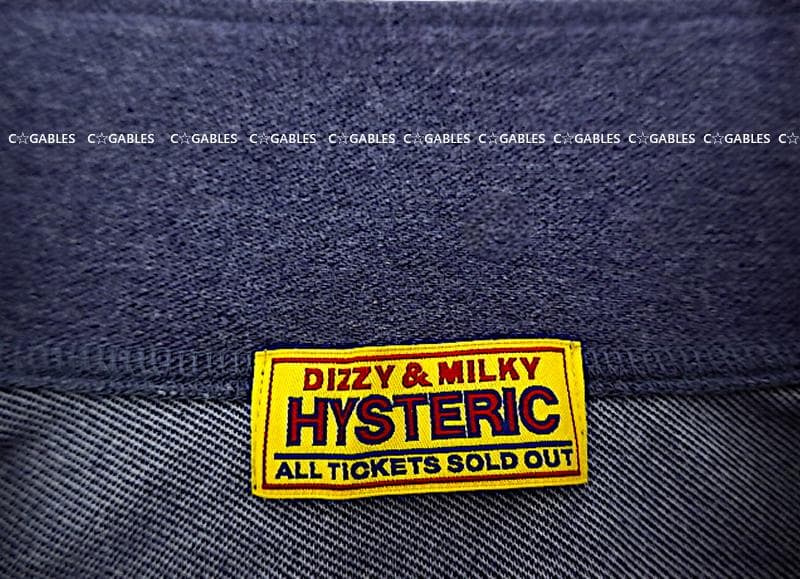 ヒステリックグラマー　オーバーサイズ　ハーフジッププルオーバー　完売品