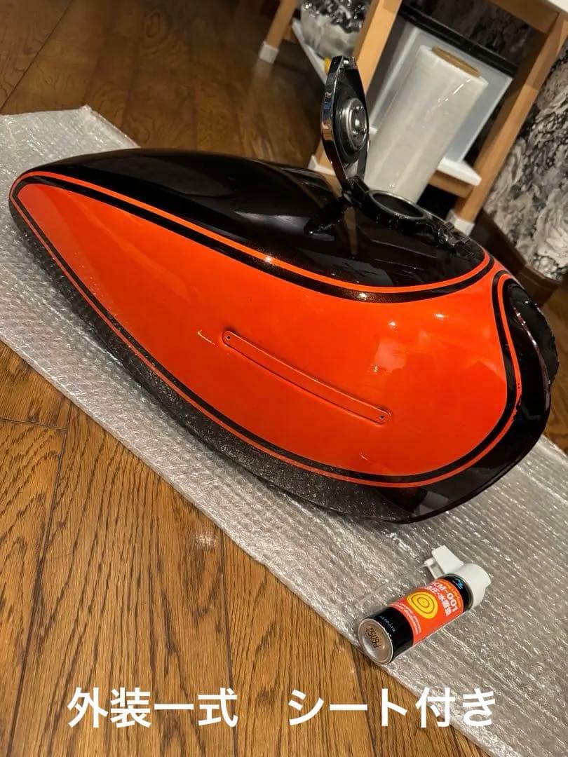 Z2 Z1 火の玉　タンク　シート　サイドカバー　テール　4点セット