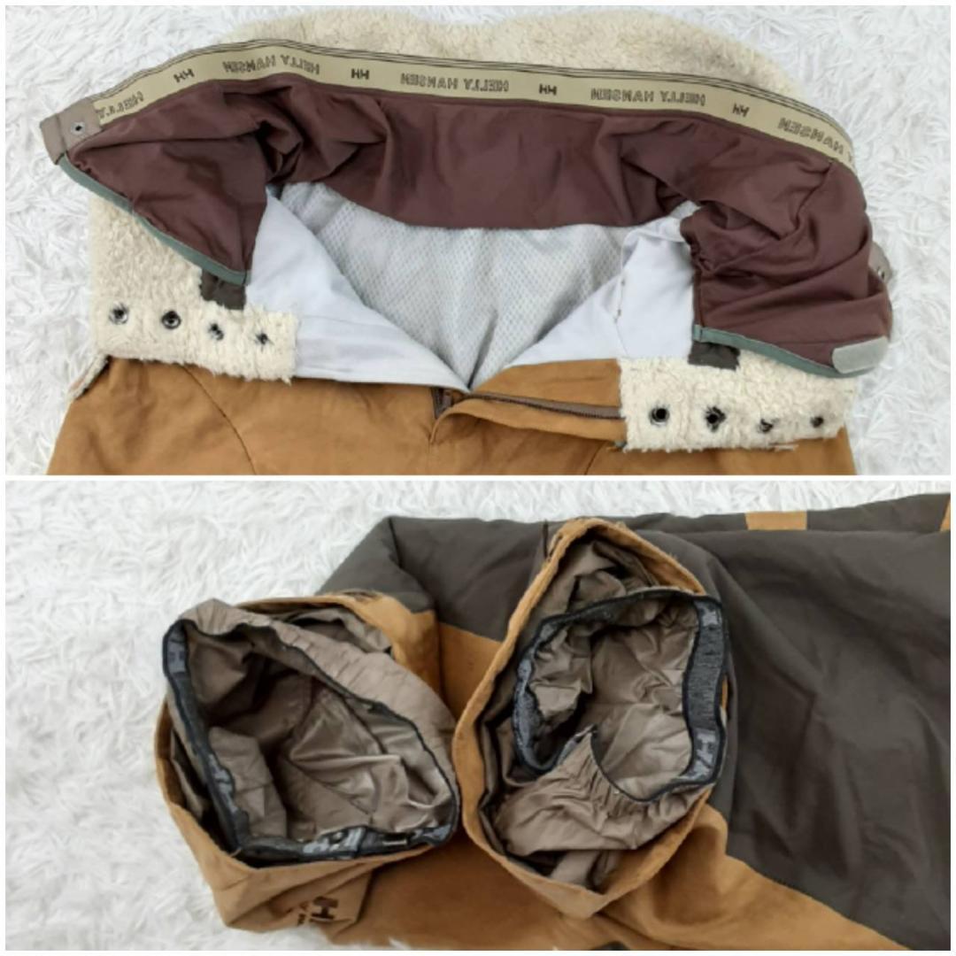 美品◎HELLY HANSEN ヘリーハンセン スキーウェアセットアップ 防水