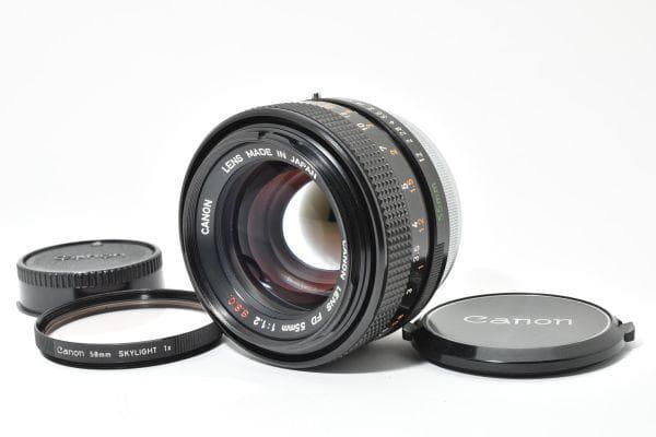 希少極上品★ キヤノン FD 55mm F1.2 S.S.C #750 Oマーク