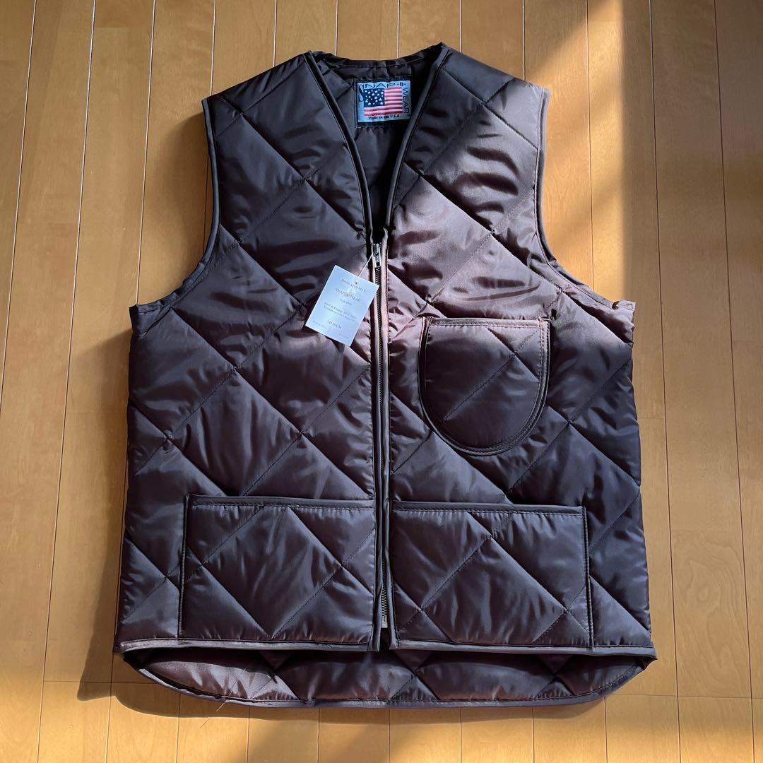 【新品】SNAP’N’WEAR quilting vest キルティングベスト