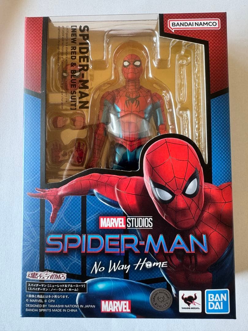 未開封　S.H.Figuarts スパイダーマン ［ニューレッド&ブルースーツ］