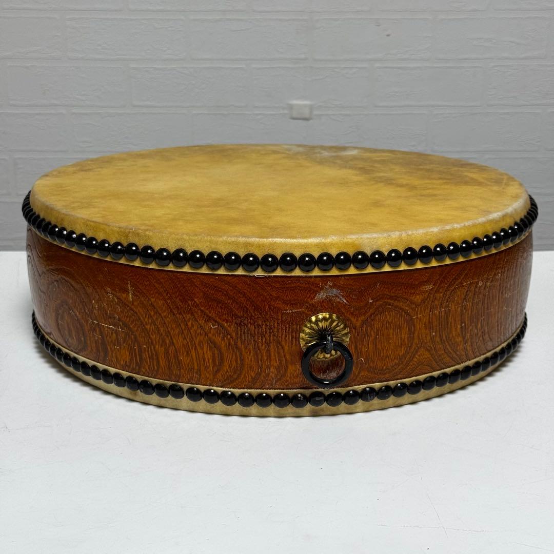 上鳴 和太鼓 平太鼓 太鼓 和楽器 打楽器 鼓面直径37cm 胴高さ11.5cm