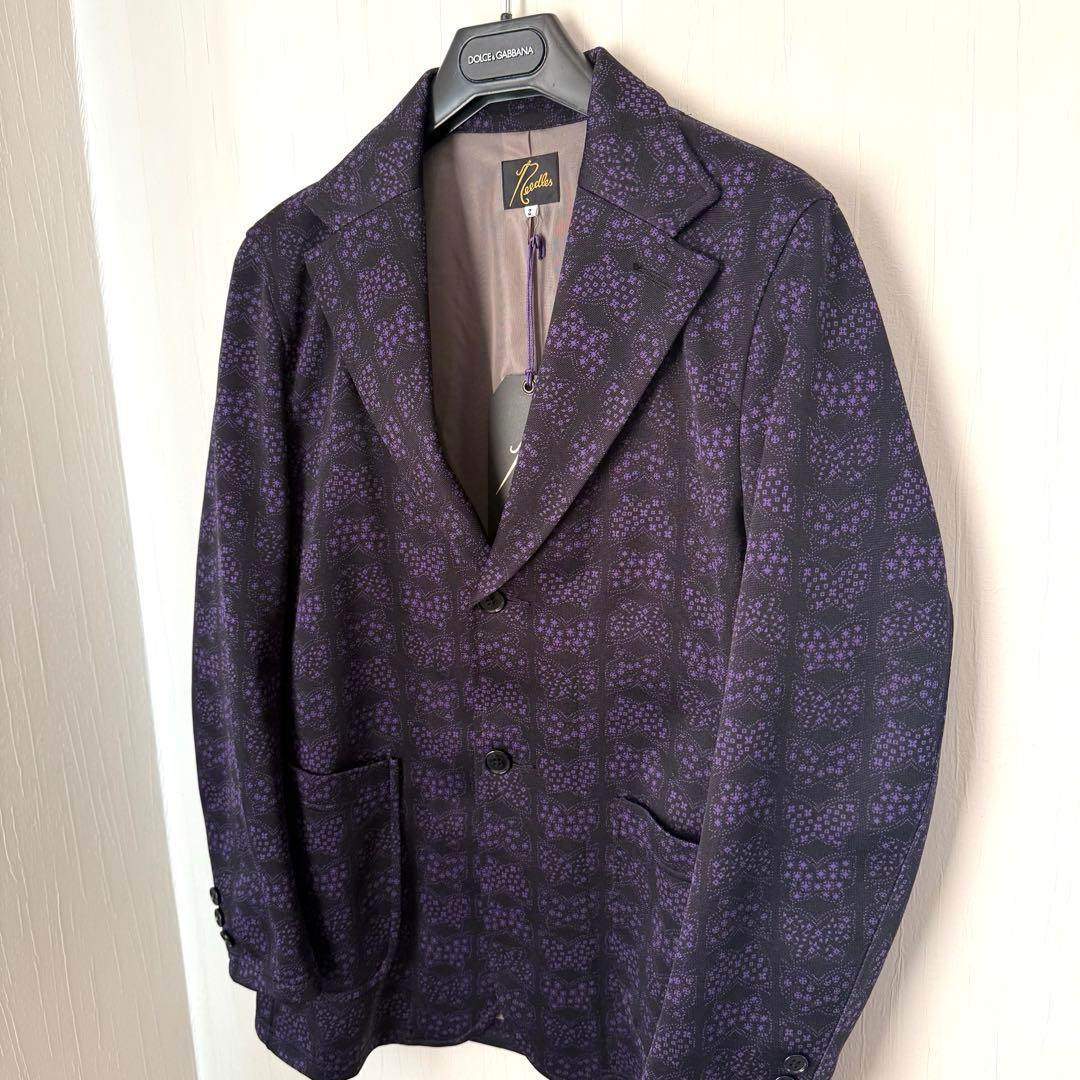 【タグ付き.未使用品】Needles ジャガード シングル ジャケット