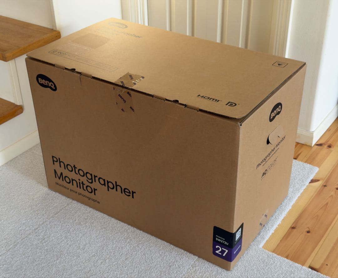 BenQ SW272U 27型 4K カラーマネジメントモニター