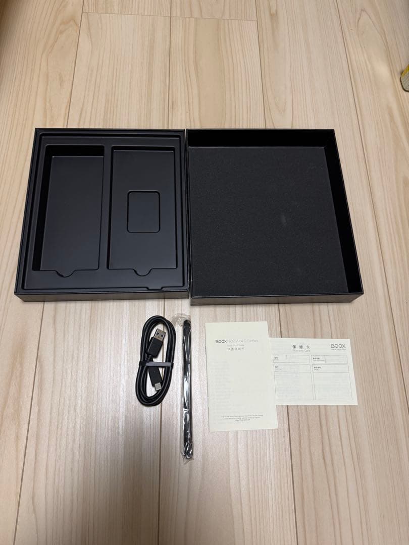 【画面傷あり】BOOX Note Air 4C 【付属品完備/動作良好】