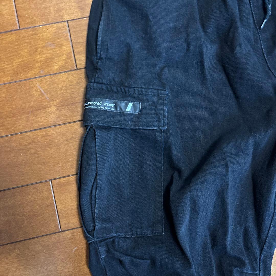 WTAPS ブラックカーゴパンツ