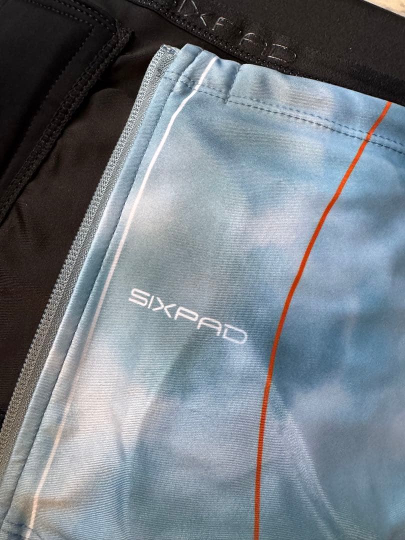 SIXPADパワースーツコアベルト【デニムブルー】