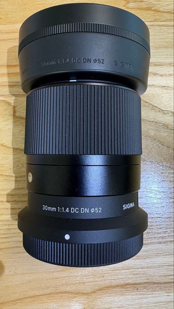 SIGMA シグマ 30mm f1.4 DC DN Zマウント保護フィルター付き
