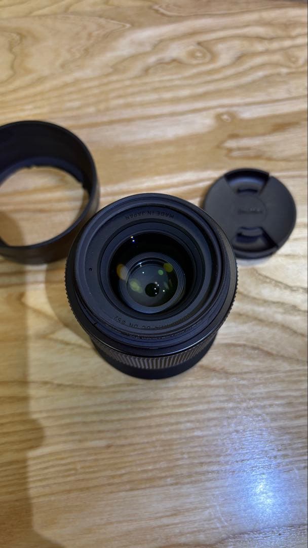 SIGMA シグマ 30mm f1.4 DC DN Zマウント保護フィルター付き