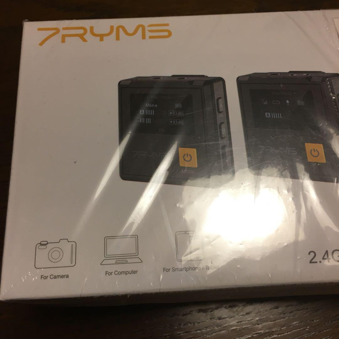 7RYMS iRay DW20(A) 2.4GHzワイヤレスピンマイクシステム