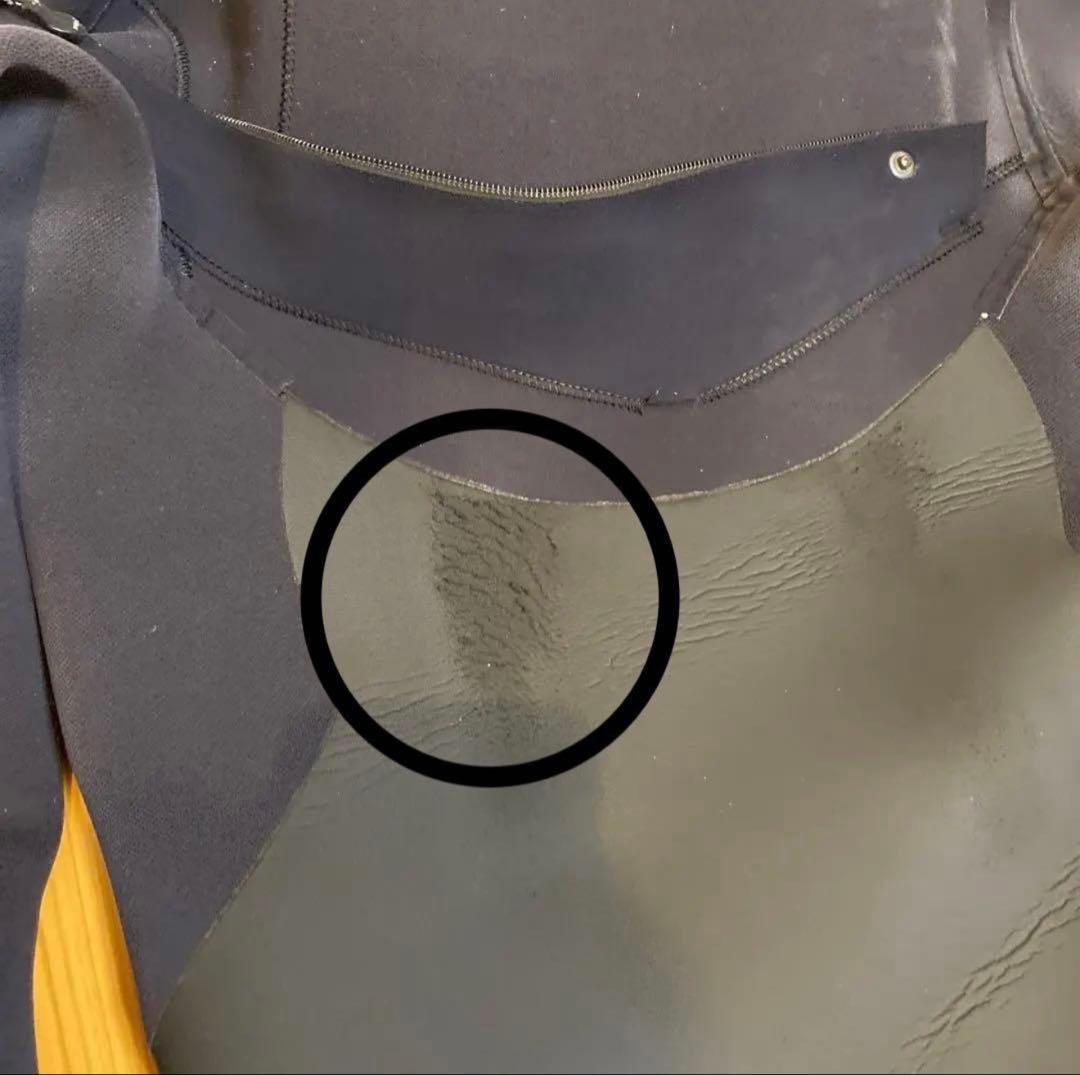 ビラボンウェットスーツ5mm 3mmセミドライ　ノンステッチタイプ