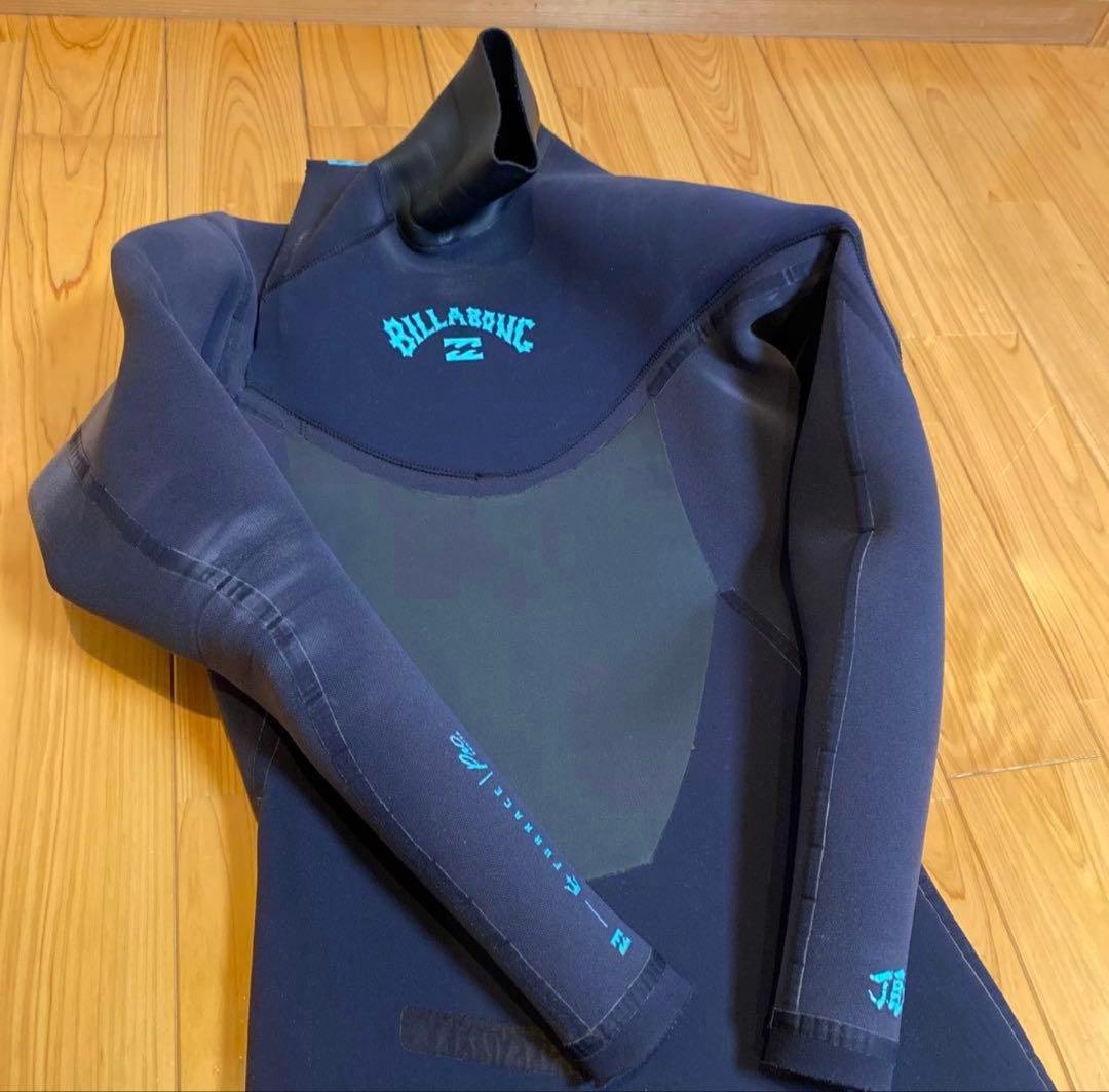 ビラボンウェットスーツ5mm 3mmセミドライ　ノンステッチタイプ