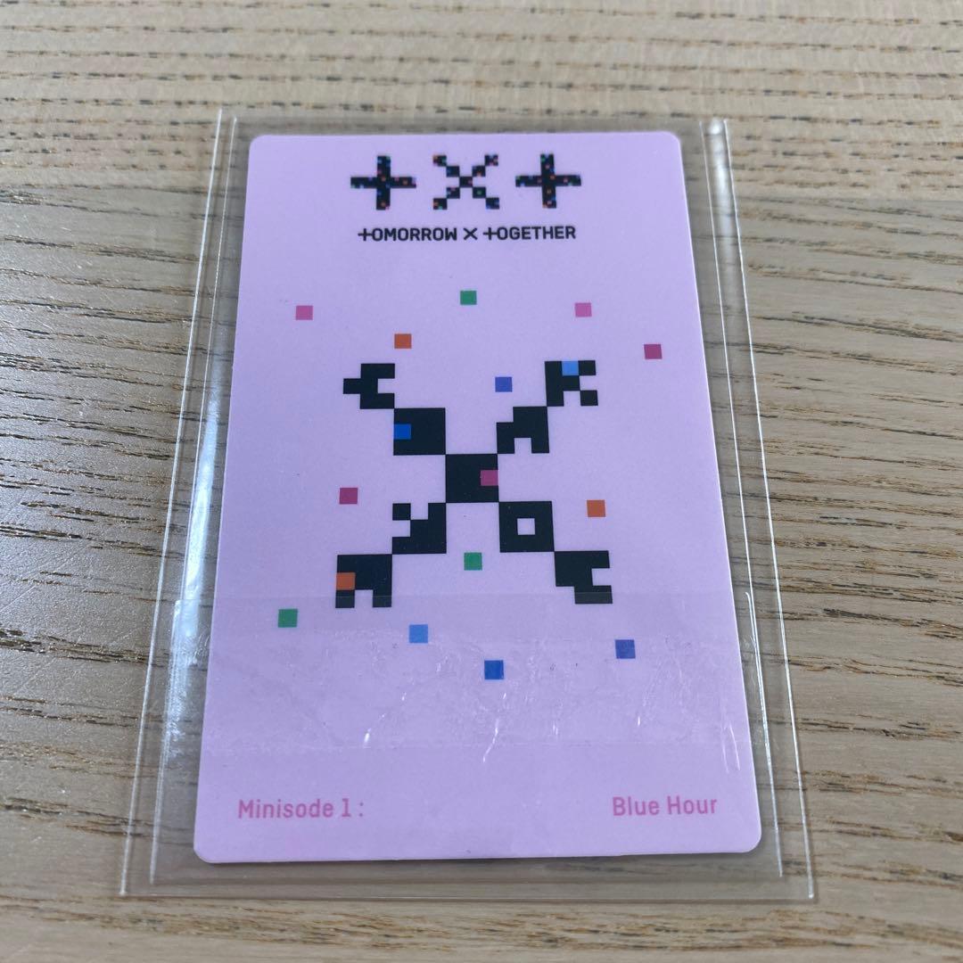 TXT スビン bluehour ラキドロ ブルアワ トレカ 中国 中華 レア