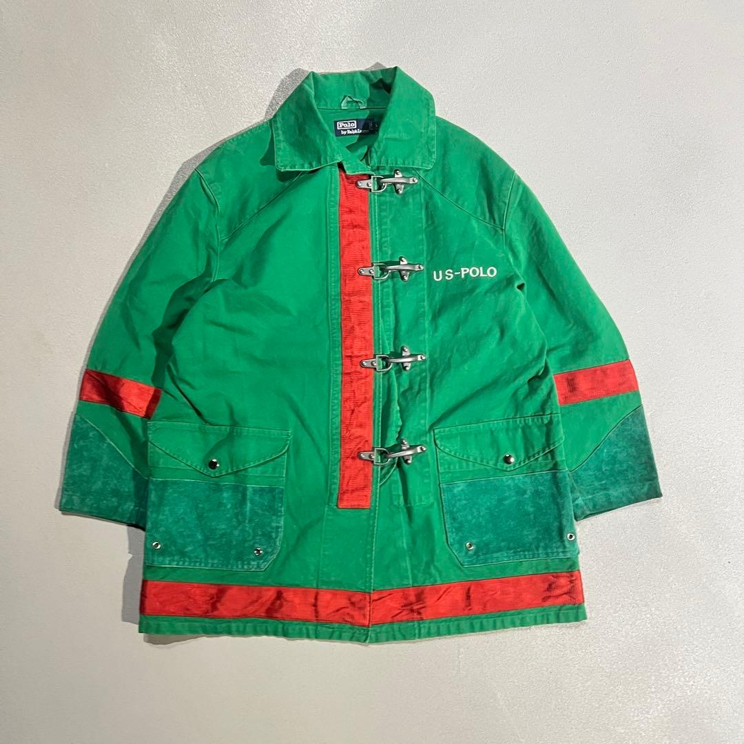 ジャケット・アウター 90s RL-93 fireman jacket green