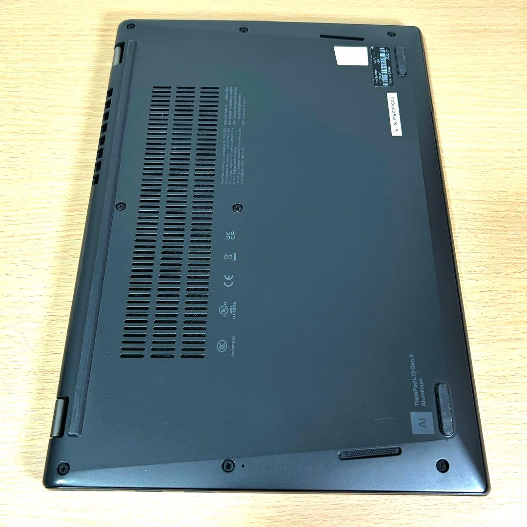 Windowsノート本体 Lenovo ThinkPad L13 Gen3 i7 16GB 512GB
