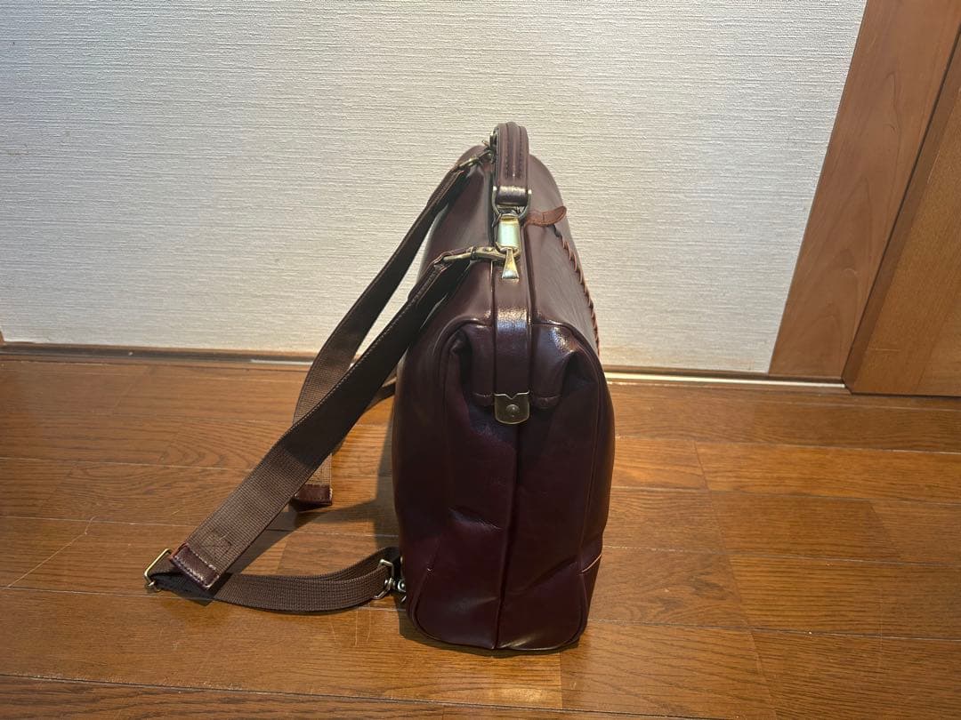 youta ダレスリュック横型　Sサイズ Y4 【LIGHT】　バーガンディ