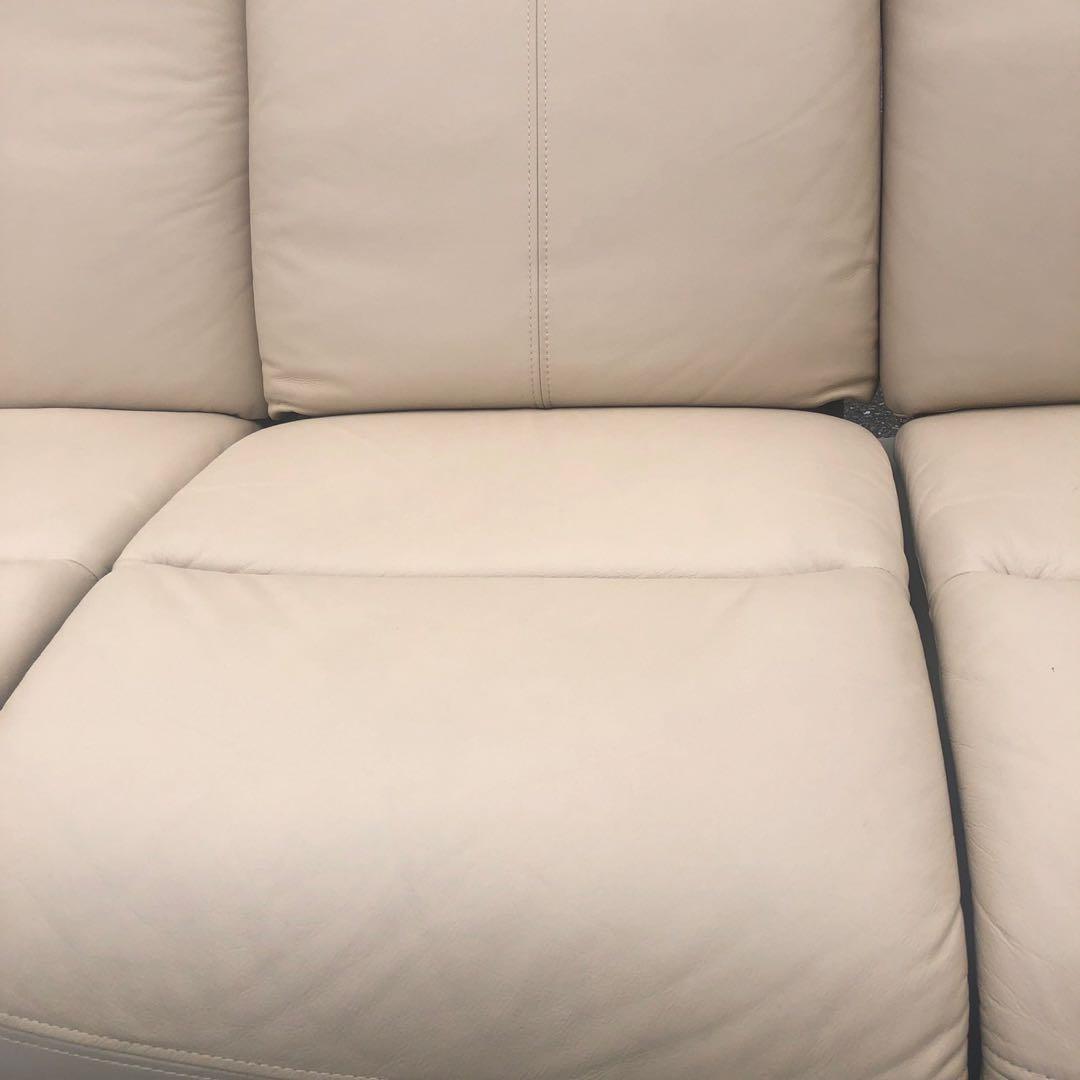 限定配送 手動 ソファ 3人掛け インテリア ベージュ 羽 N