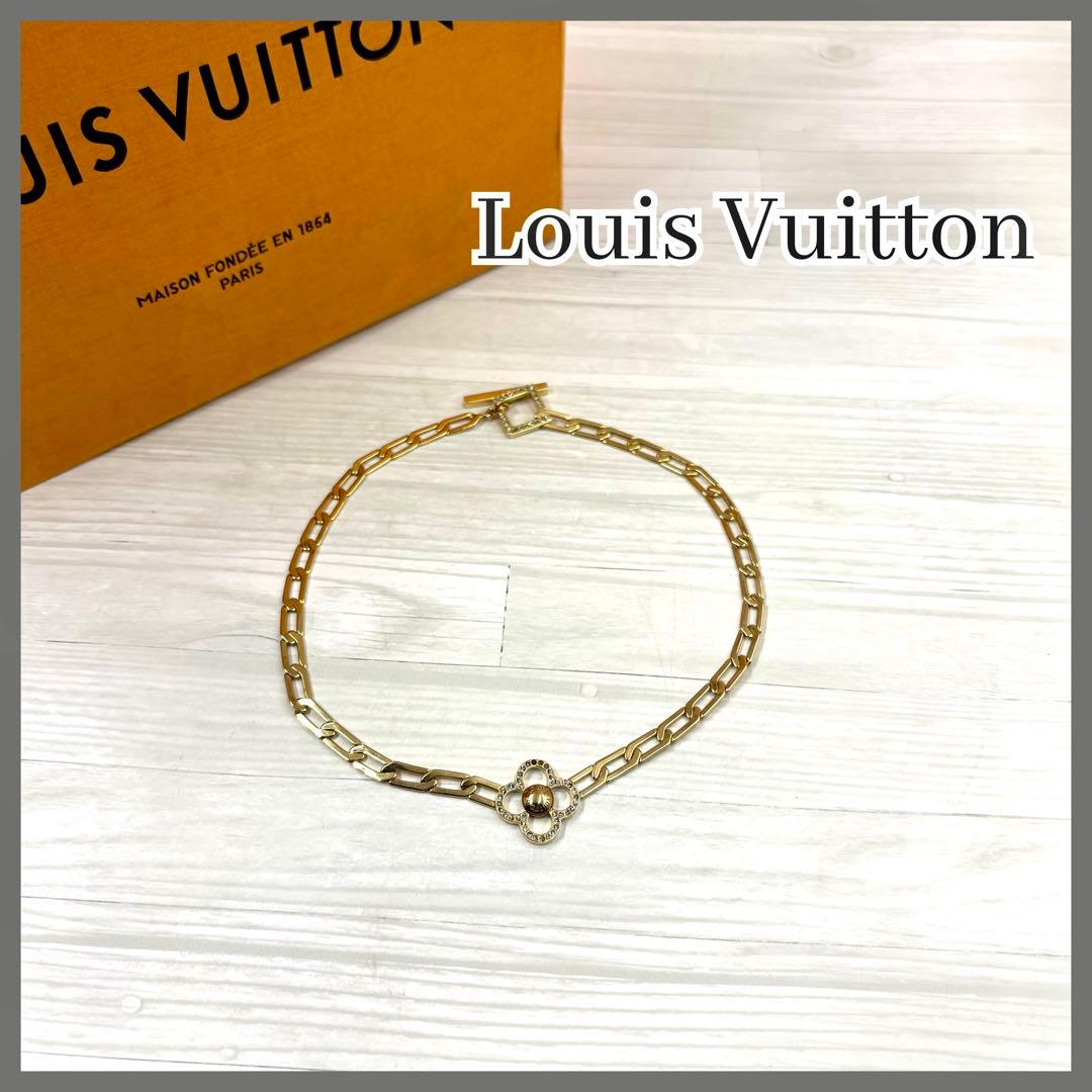 【美品】Louis Vuitton コリエ　フラワーパワー　ネックレス
