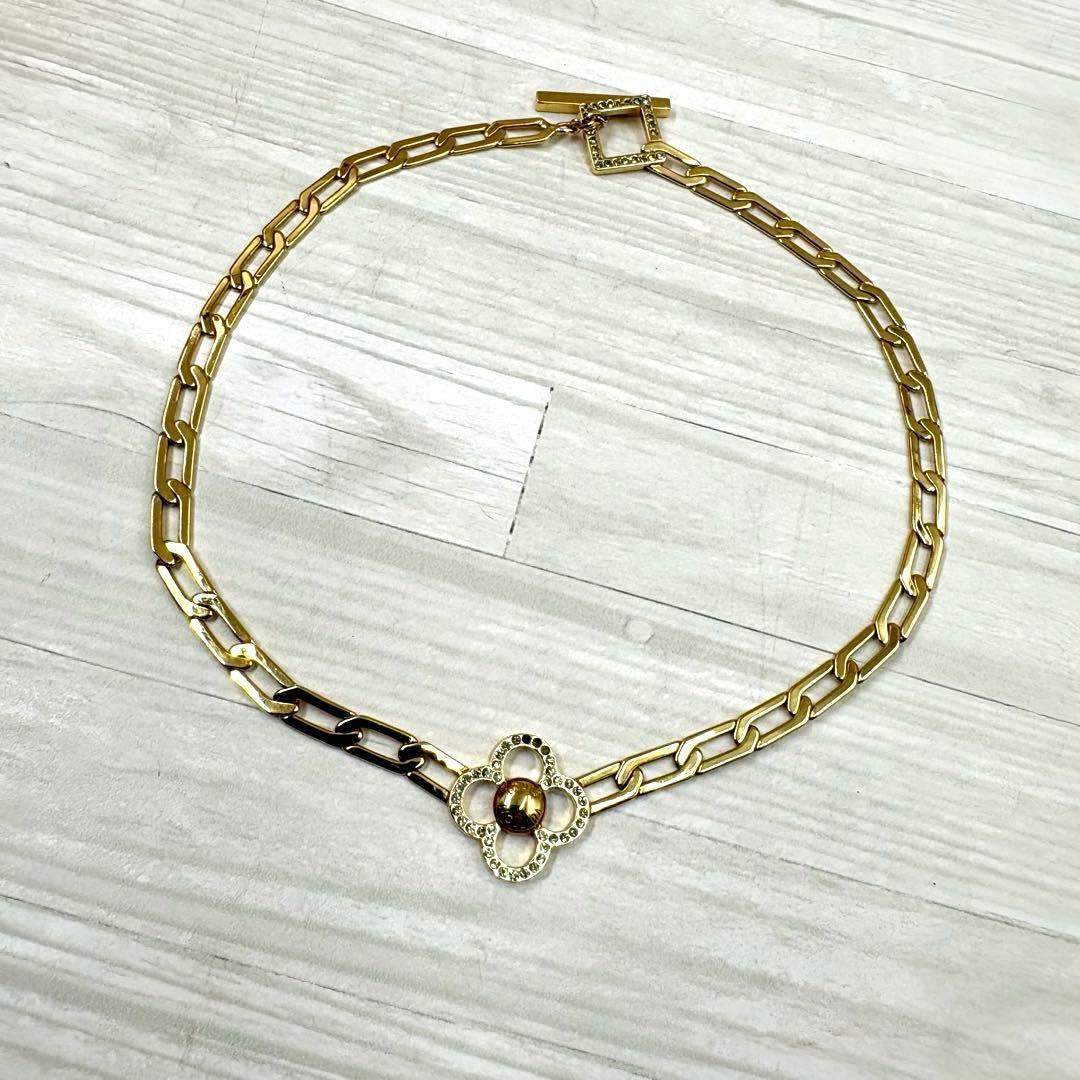 【美品】Louis Vuitton コリエ　フラワーパワー　ネックレス