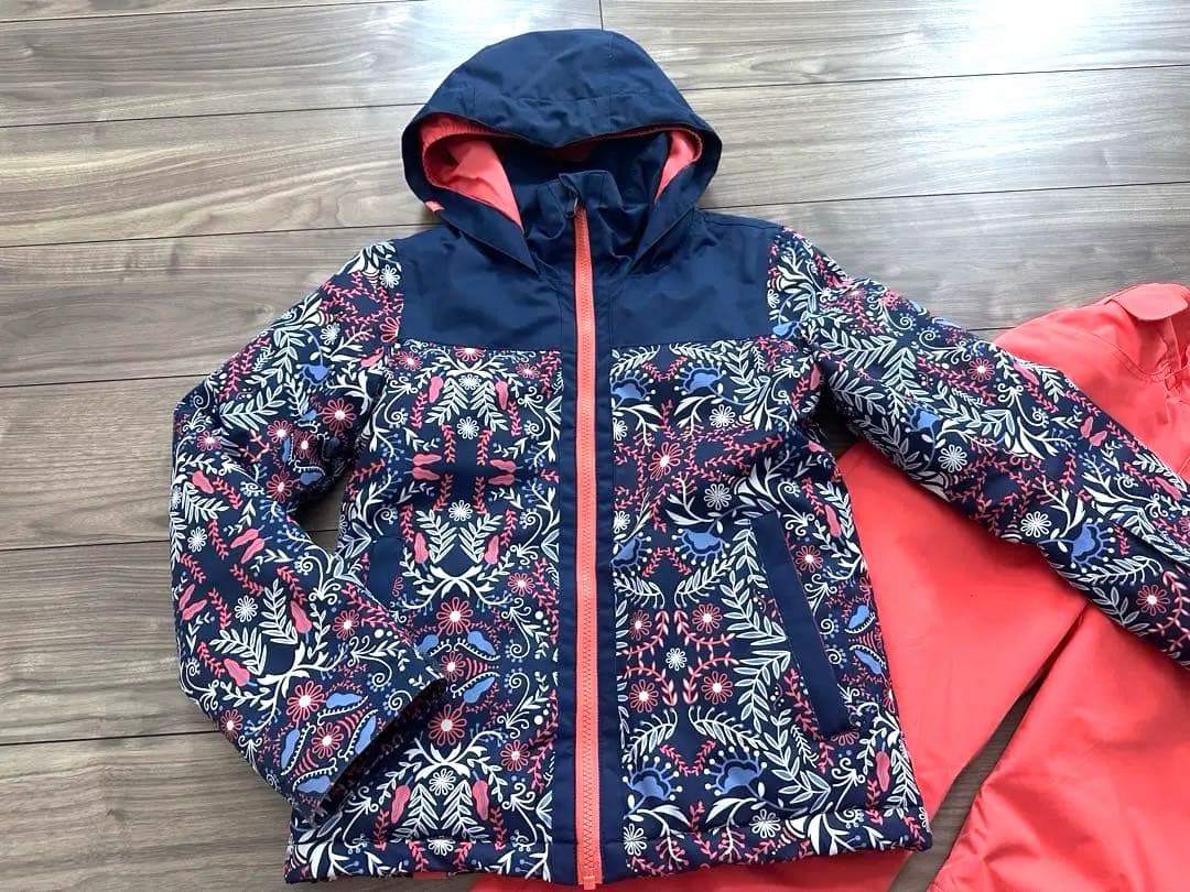 値下げ☆ROXY ロキシー　ウェア上下セット　140 150 スノーウェア