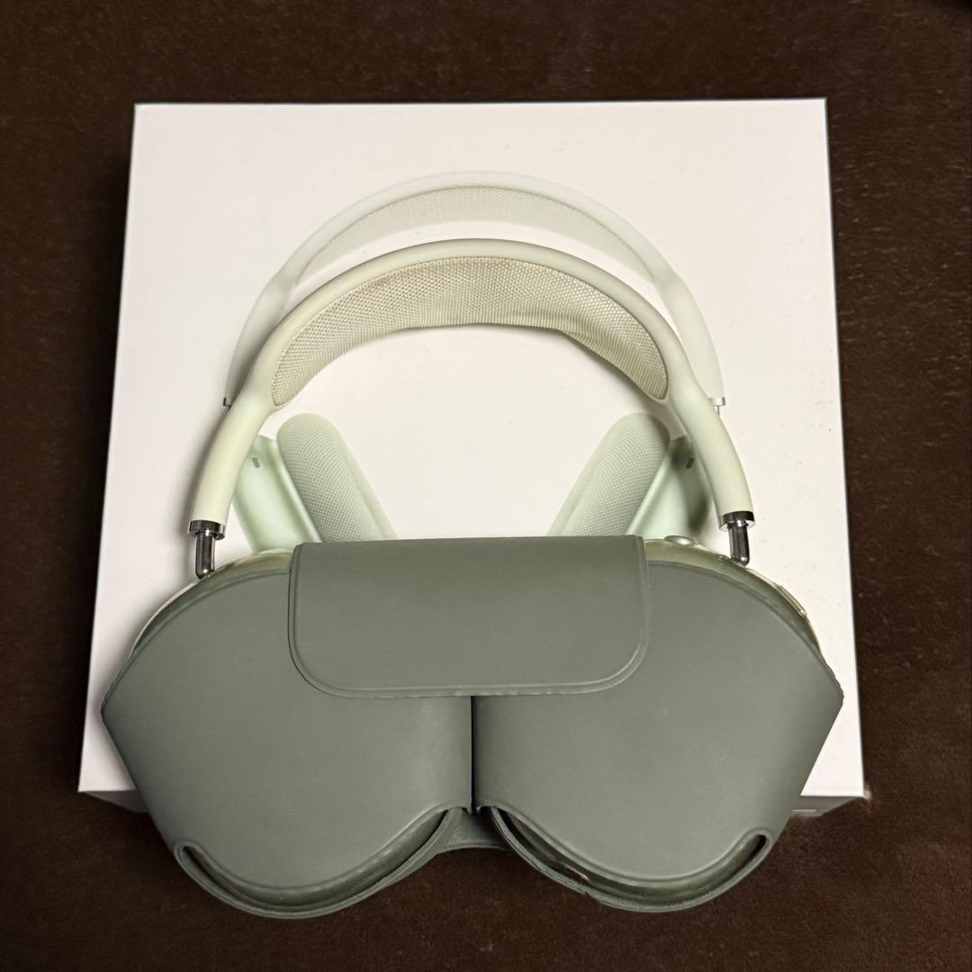 AirPods Max グリーン　箱あり