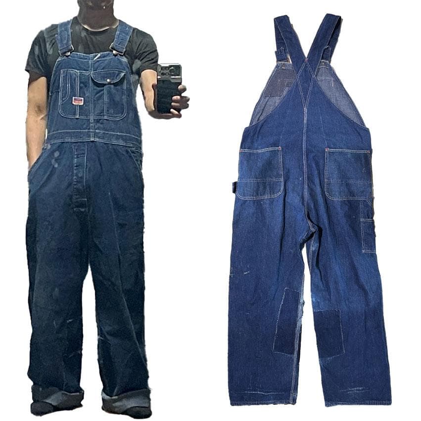 1950年代 PENNEY'S BIG MAC デニムオーバーオール 縦落ち
