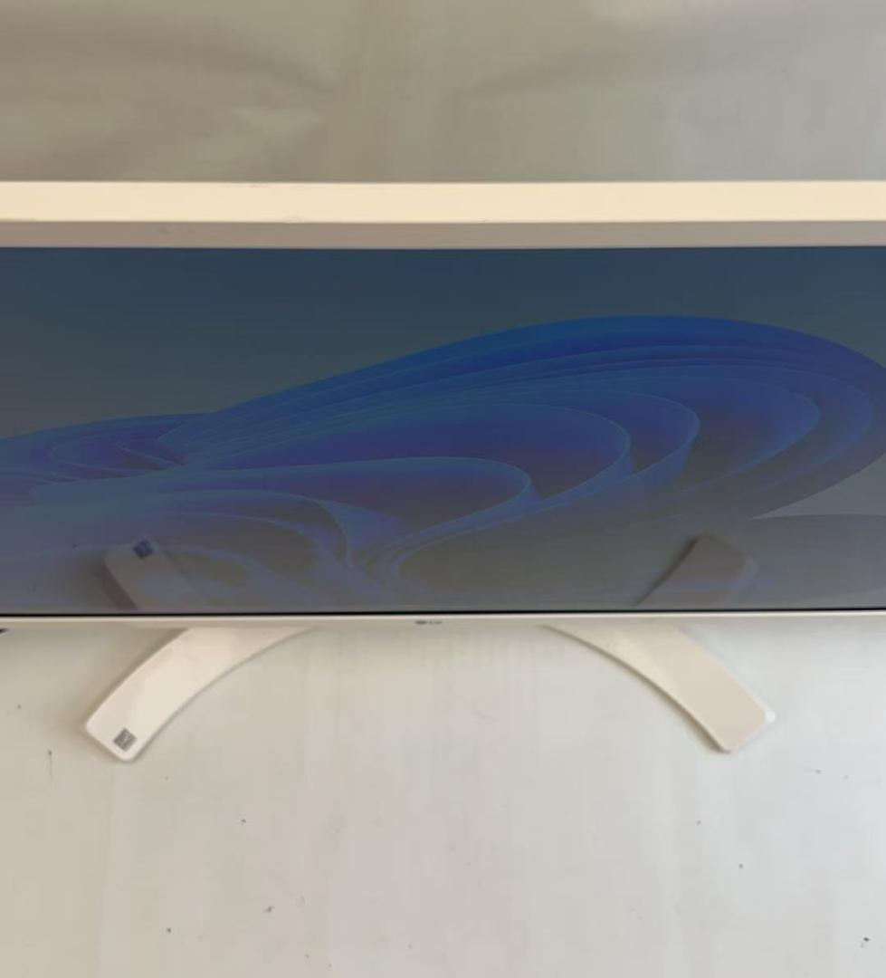 LG モニターディスプレイ 32MP58HQ-W 32インチ ホワイト 大画面