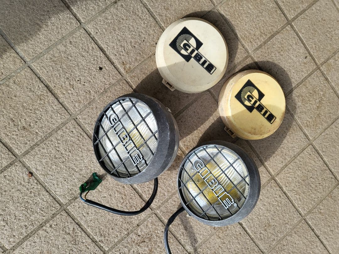 CIBIE フォグ&ドライビングライト クリア カバー付き