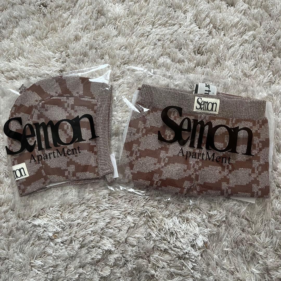 ボトムス semon PATTERN JAGGARD