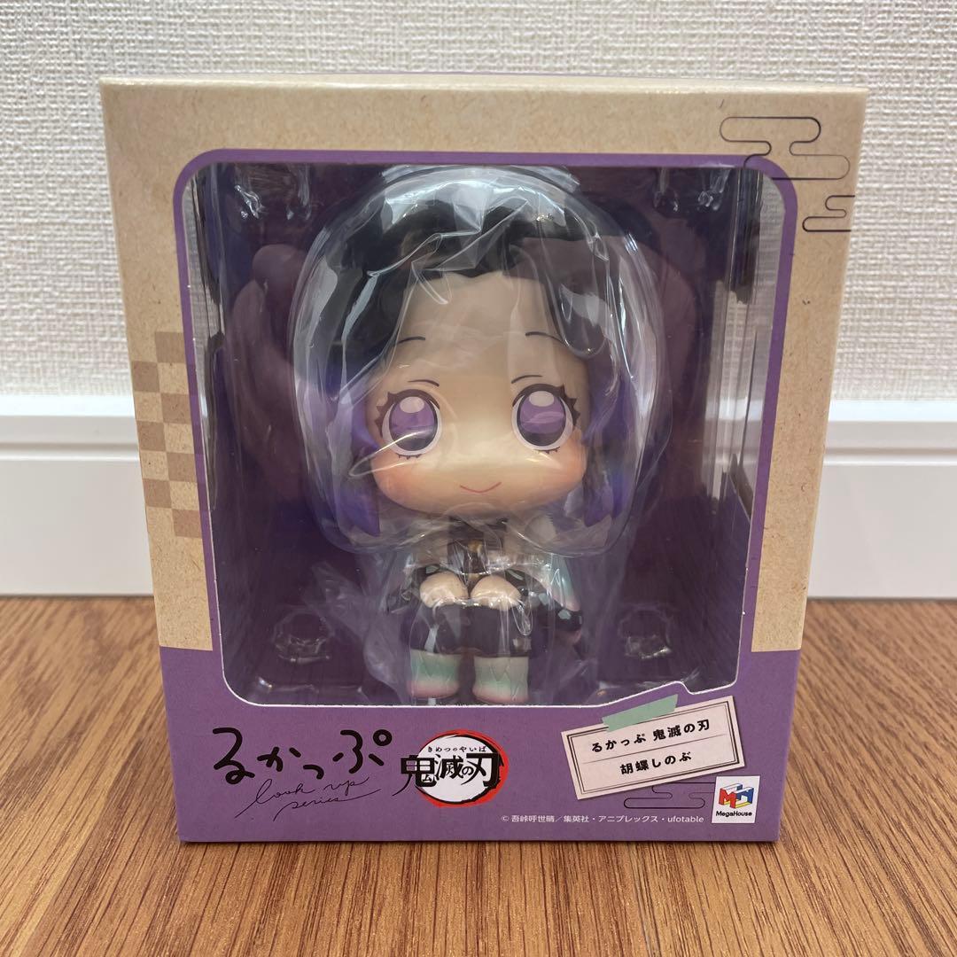 新品未開封 鬼滅の刃 るかっぷ 冨岡義勇　胡蝶しのぶ　特典座布団付き フィギュア
