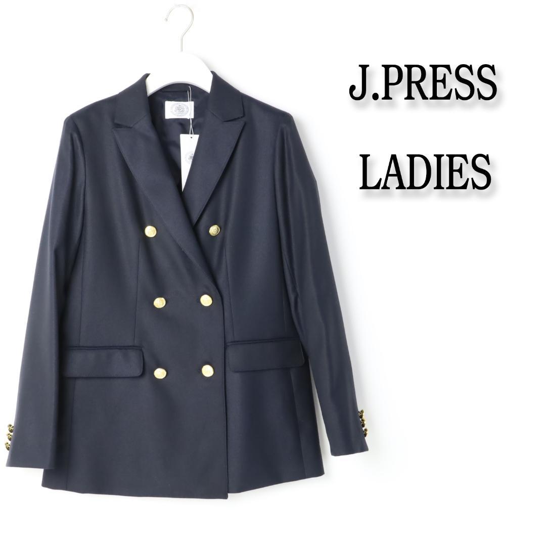 559 新品少訳 ジェイプレス レディース オックスダブルテーラードジャケット7
