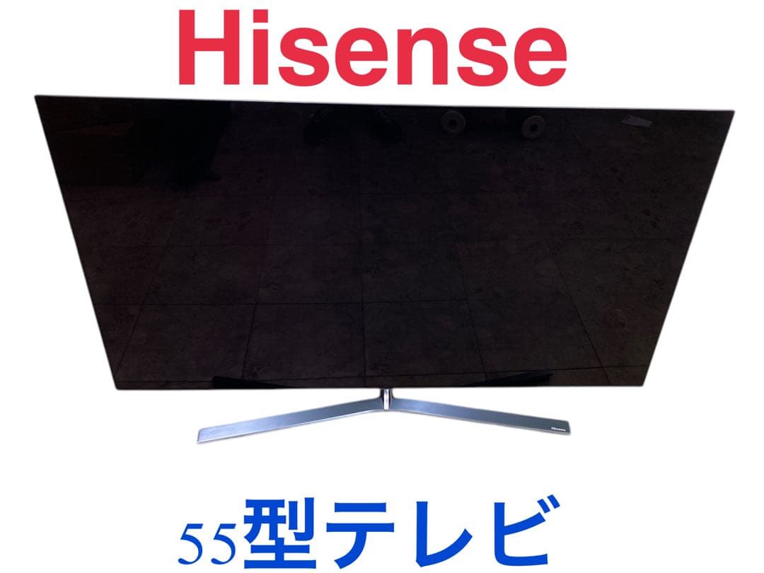 【4K有機ELテレビ】55型 55E8000 ハイセンス　美品　2020年製