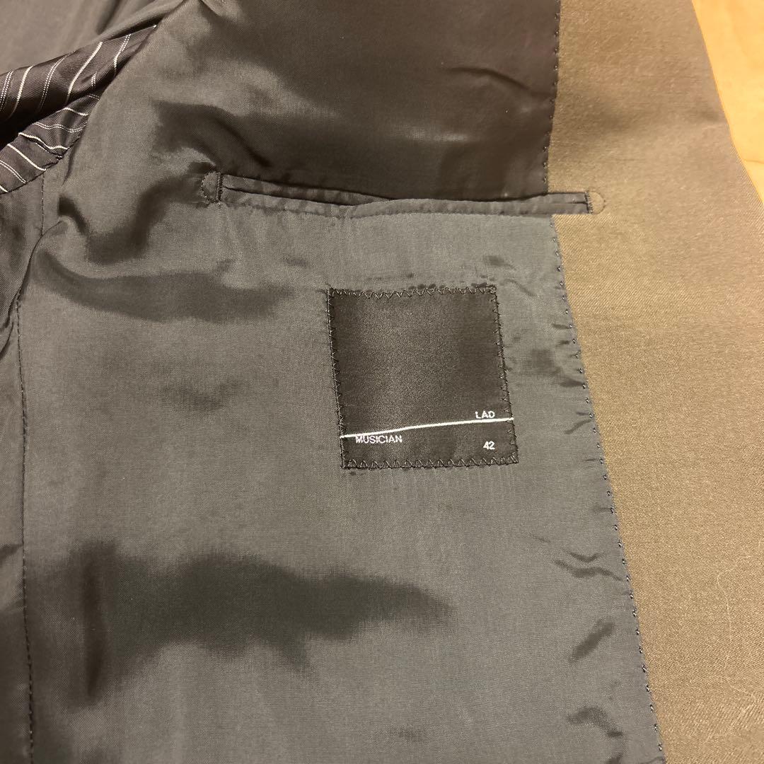 LAD MUSICIAN 1BビッグシルエットJK スラックス セットアップ