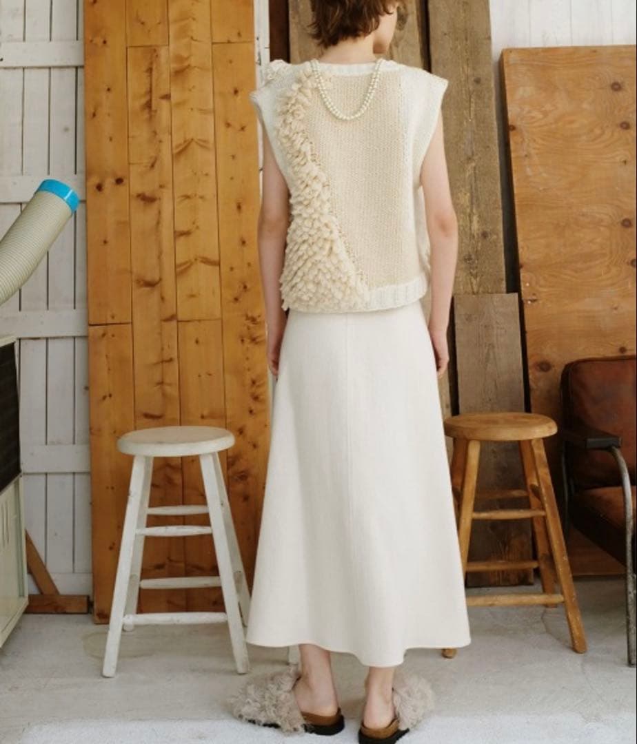 ★tanta★ Landscape Intarsia Knit Vest