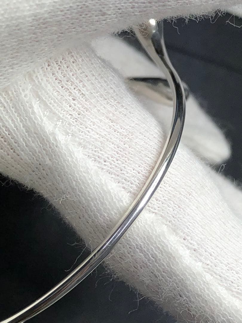 Tiffanyティファニー　ティアドロップ　バングル　sv925