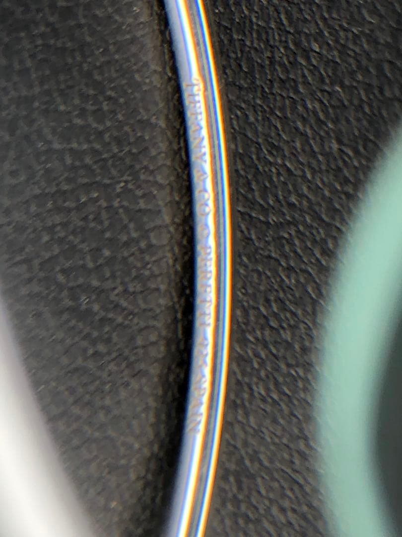 Tiffanyティファニー　ティアドロップ　バングル　sv925