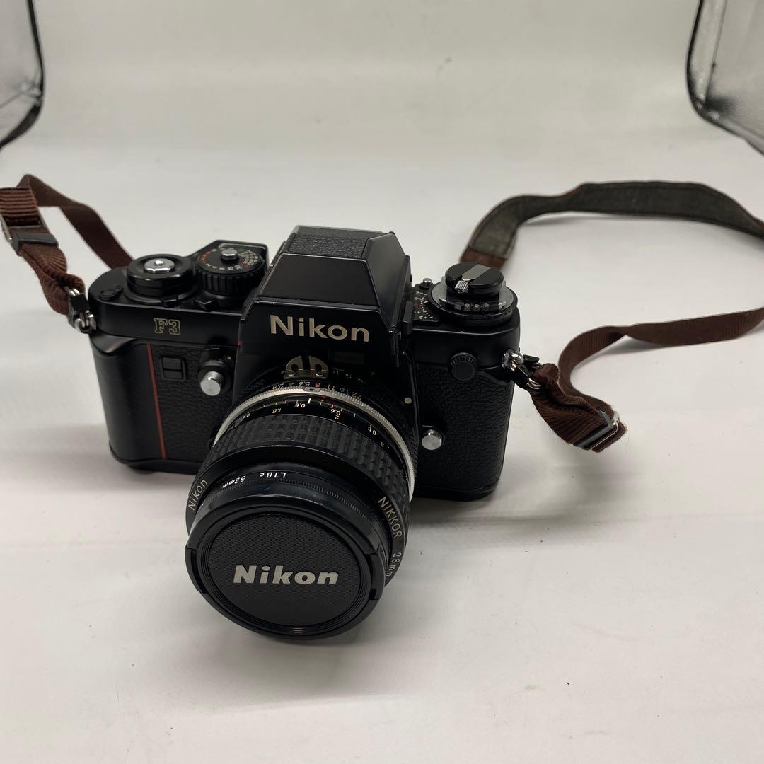 Nikon F3 一眼レフカメラ Nikkor 28mm f2.8 レンズセット